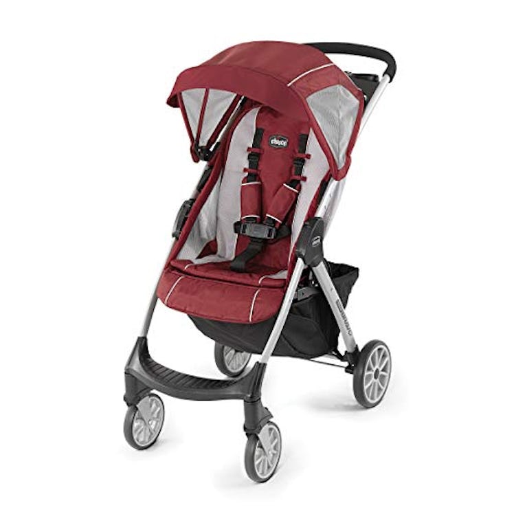 Chicco Mini Bravo Lightweight Stroller - Chili, Red