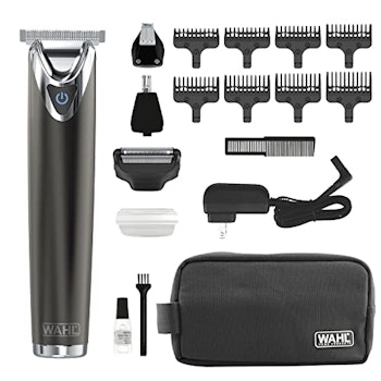 Stainless Steel Lithium Ion 2.0+ Slate Beard Trimmer by Wahl