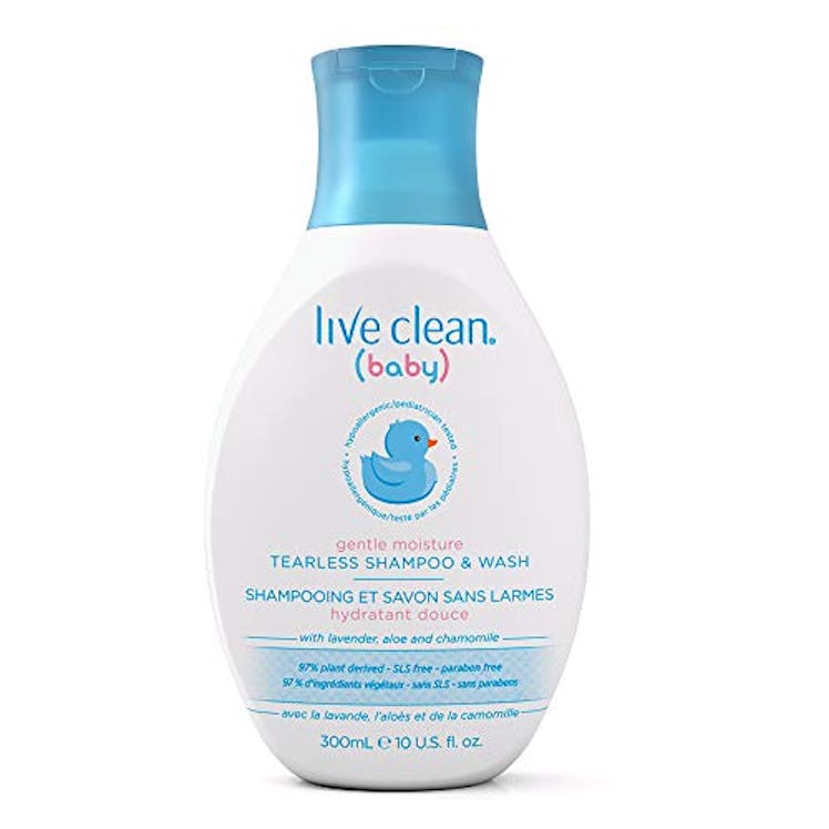 Live Clean Gentle Moisture Tearless Shampoo & Wash