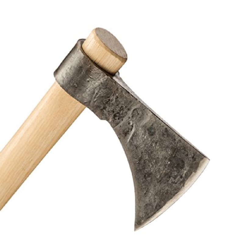 Hand-Forged Carbon Steel Tomahawk by Thrower Supply