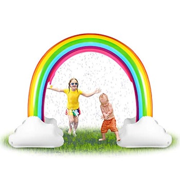 Inflatable Rainbow Sprinkler by SainSmart Jr.