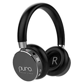Puro Sound Labs BT2200 Kids Volume-Limiting Over-Ear Wireless Headphones (Grey)