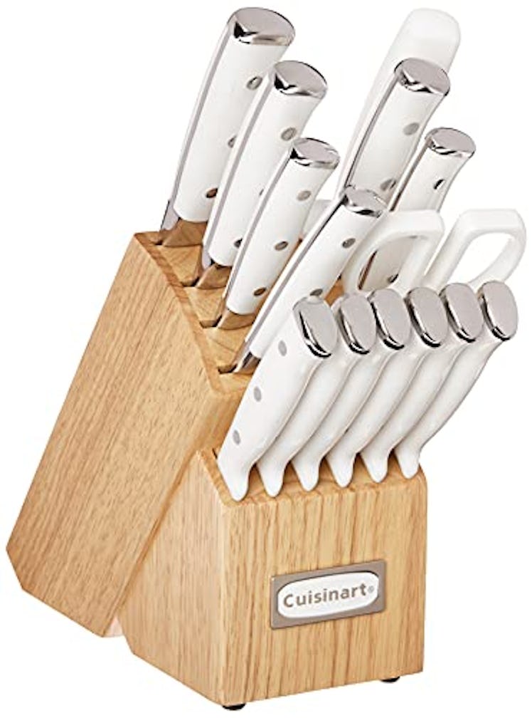 Cuisinart C77WTR-15P Triple Rivet Collection 15-Piece Cutlery Block Set