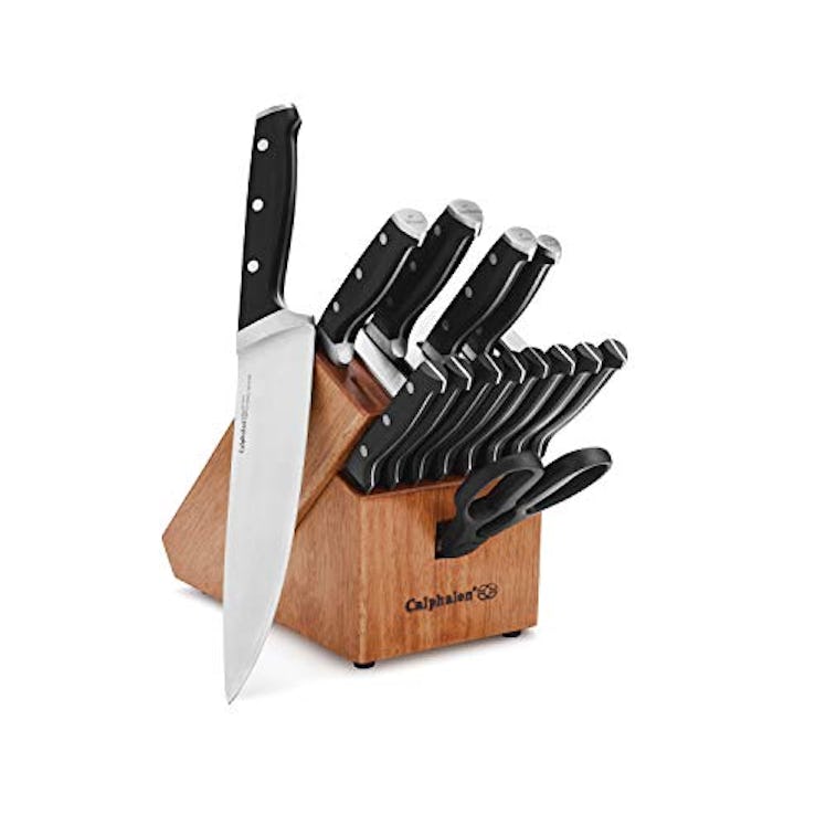 Calphalon Classic Self-Sharpening 15 Piece Cutlery Knife Block Set