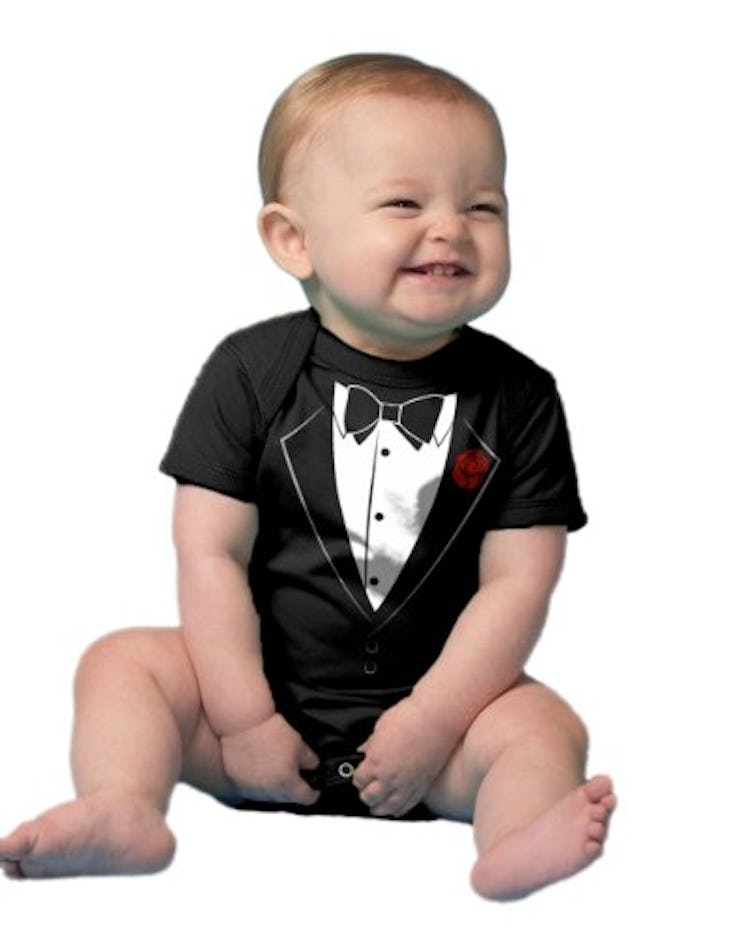 Tuxedo Baby Onesie