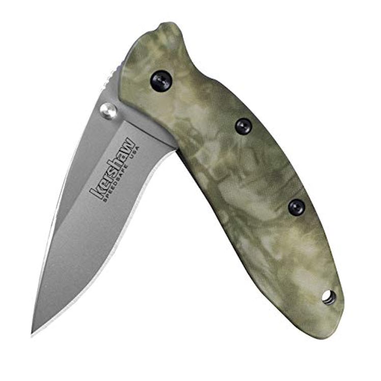 Scallion Camo Folding Knife by Kershaw