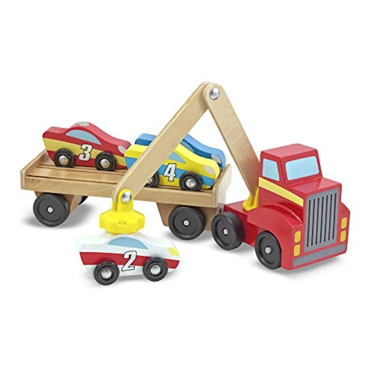 Magnetic Car Loader Toy Truck by Melissa & Doug