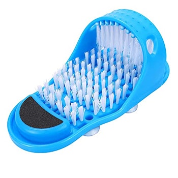 Foot-Exfoliating Bristle Slipper for the Shower