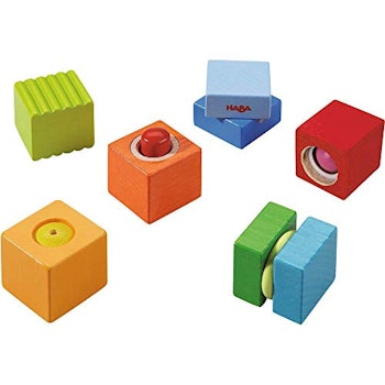 Fun with Sounds Wooden Discovery Blocks by HABA