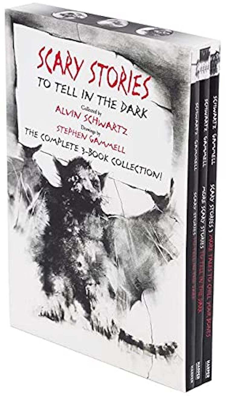 Scary Stories to Tell in the Dark by Alvin SchwartzPaperback Box Set: