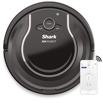 SHARK ION Robot Vacuum R75 WiFi-Connected, Voice Control Dual-Action Robotic Vacuum)