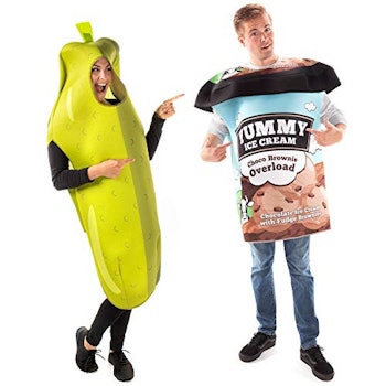 Pregnancy Cravings Pregnant Couple Halloween Costume