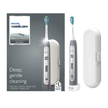 Philips Sonicare Flexcare Platinum, Electric Rechargeable Toothbrush, Grey