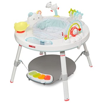 Skip Hop Baby's View 3-Stage Activity Center, Silver Lining Cloud, 4m+