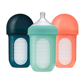 Nursh Silicone Baby Bottle by Boon