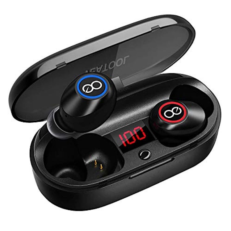 Bluetooth Headphones, VEATOOL 5.0 Binaural Call True Wireless Earbud