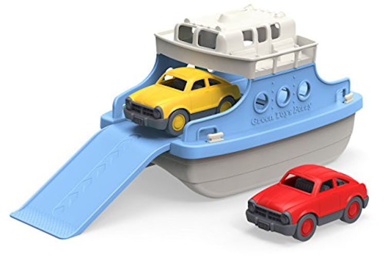 Ferry Boat with Mini Cars by Green Toys