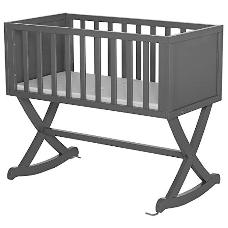 Dream On Me Luna Cradle Baby Rocking Bed