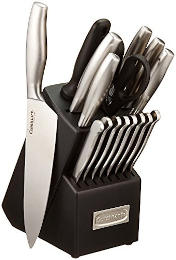 Cuisinart C77SS-17P 17-Piece Artiste Collection Cutlery Knife Block Set, Stainless Steel