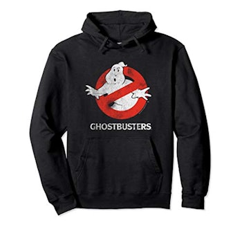 Ghostbusters Vintage Ghost Logo Pullover Hoodie