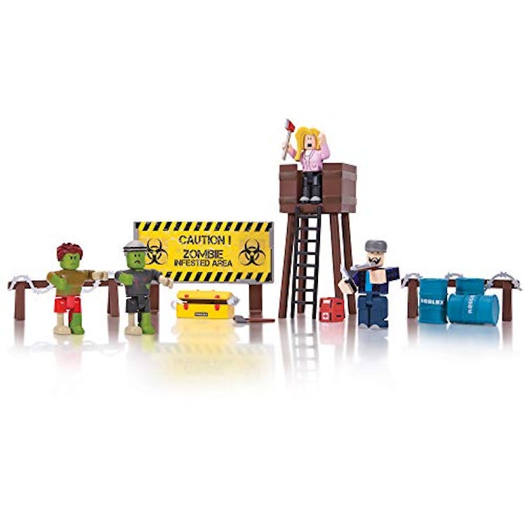 Roblox Action Collection - Zombie Attack Playset