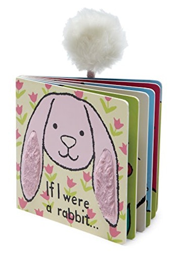 Jellycat Baby Touch and Feel Board Books, If I Were a Rabbit