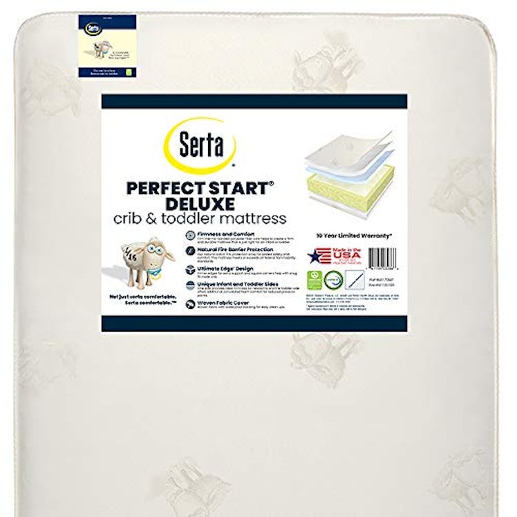 Perfect Start Deluxe Baby Crib Mattress by Serta