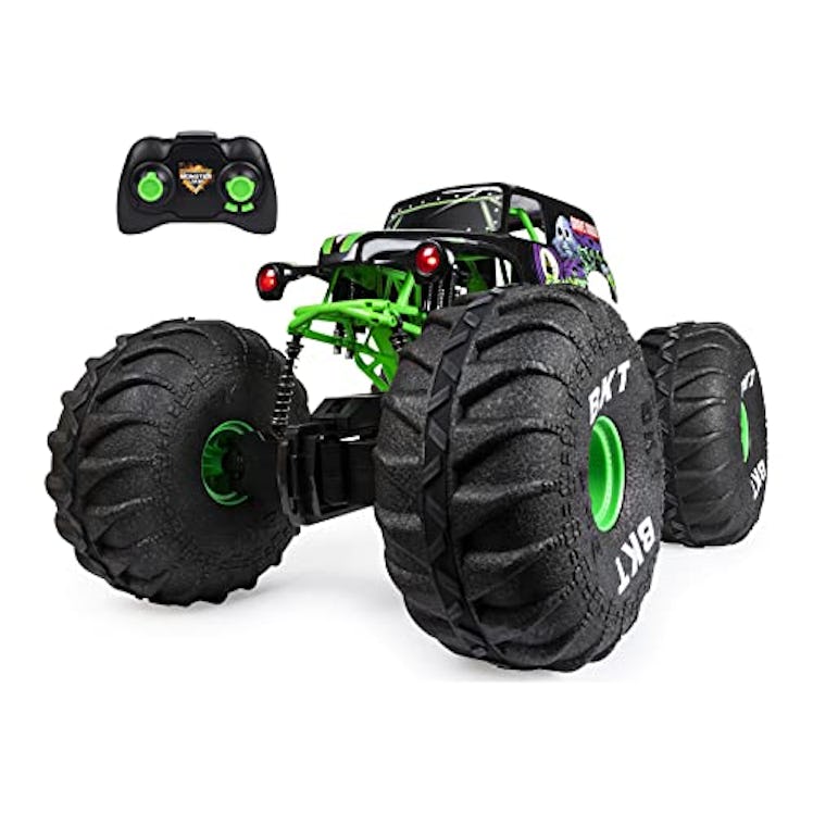 Monster Jam, Official Mega Grave Digger All-Terrain Remote Control Monster Truck