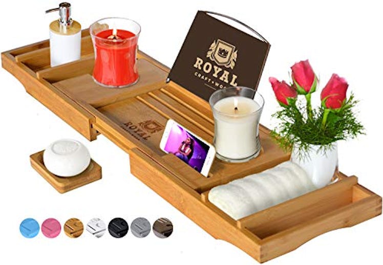 Luxury Bathtub Caddy by Royal Craft Wood