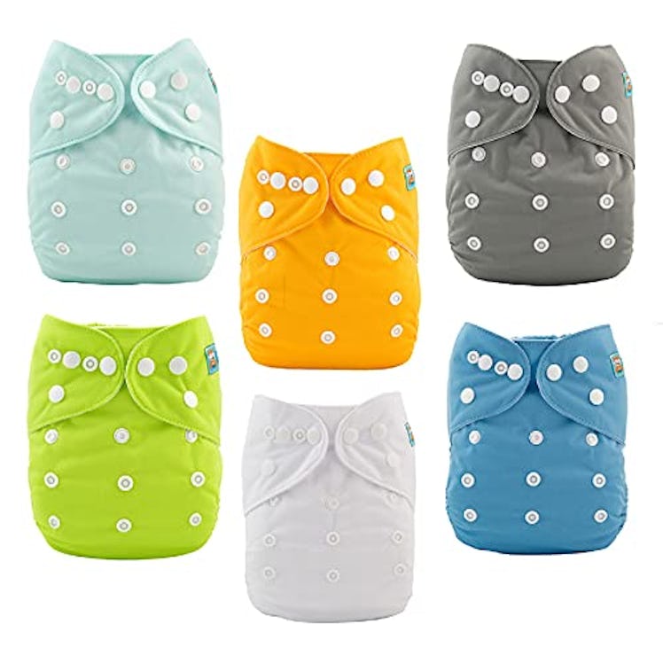 ALVABABY Baby Cloth Diapers