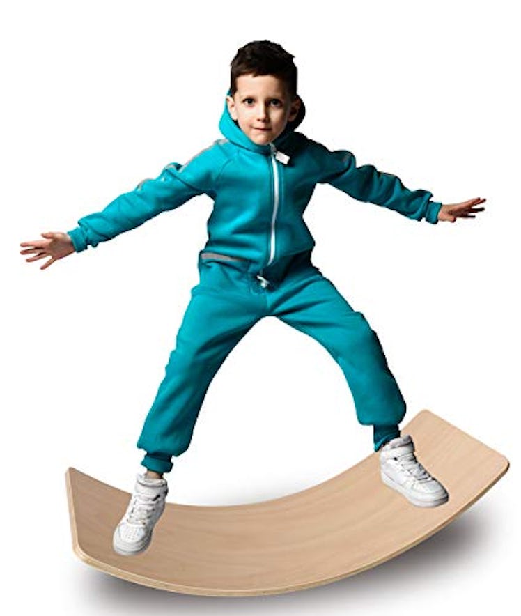 Wooden Balance Board by Wobbel