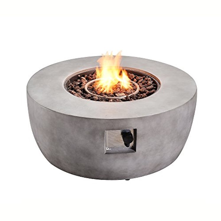 Concrete Propane Gas Fire by Peaktop