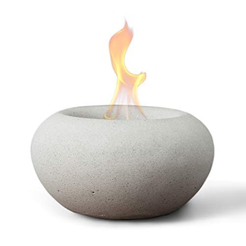 Stone Table Top Fire Bowl by Terra Flame