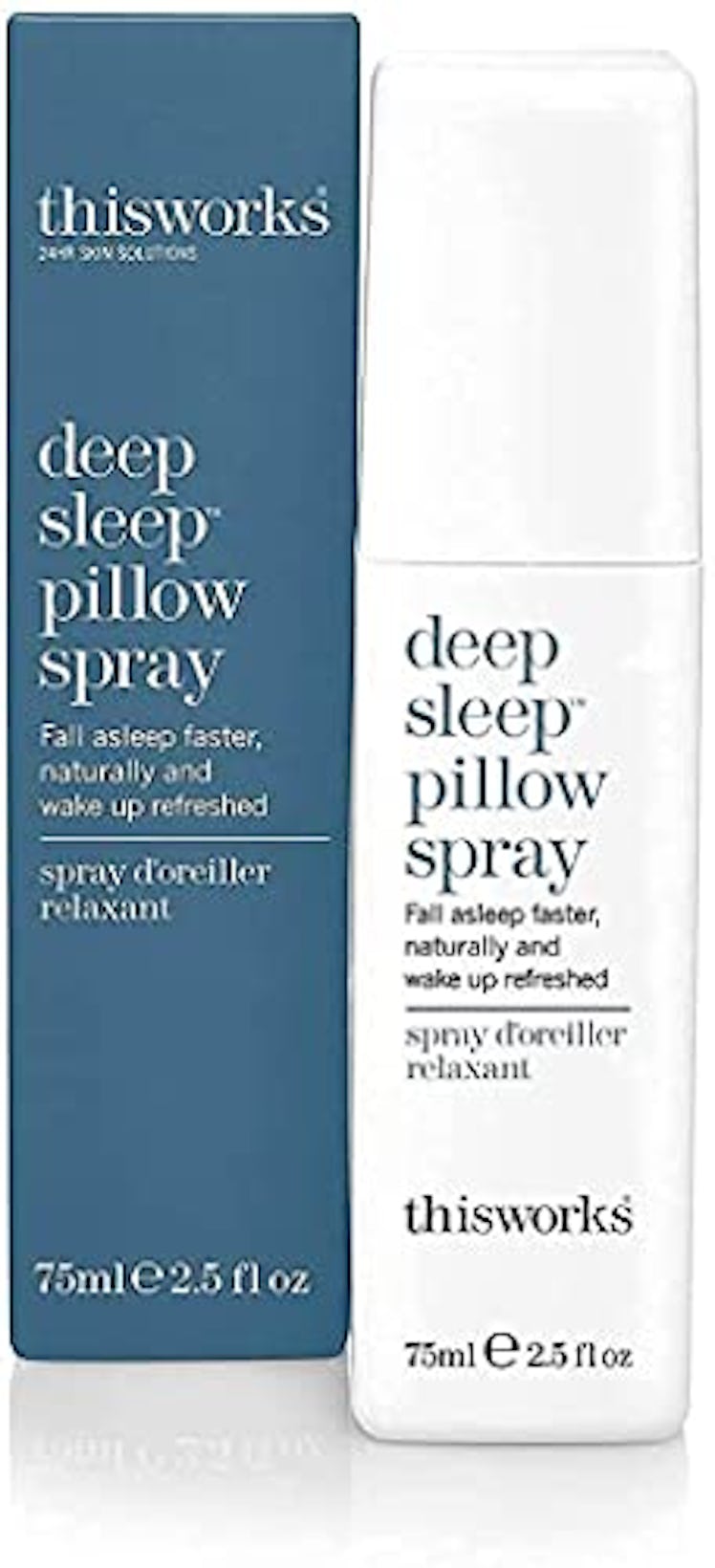 ThisWorks Deep Sleep Pillow Spray Natural Sleep Aid with Essential Oils of Lavender, Vetivert and Ca...