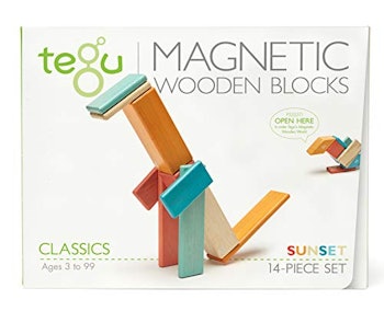 Magnetic Wooden Toy Blocks by Tegu