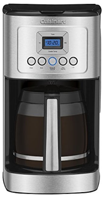 Cuisinart DCC-3200 14-Cup Glass Carafe with Stainless Steel Handle Programmable Coffeemaker, Silver