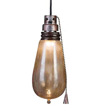 Gemmy Short Circuit Rusty Attic Light Bulb