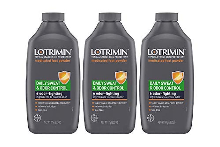 Daily Sweat & Odor Control Medicated Foot Powder by Lotrimin
