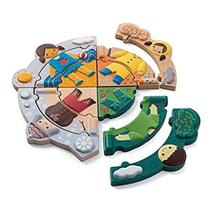 Weather Dress-Up Puzzle by PlanToys