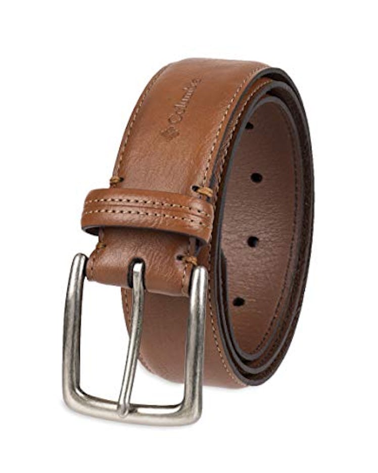 Men's Casual Leather Belt by Columbia
