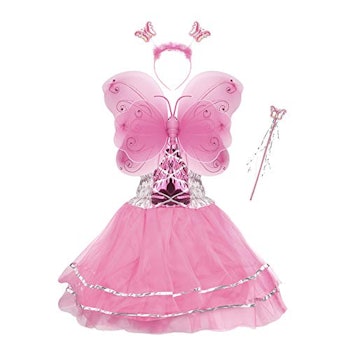 Butterfly Princess Fairy Costume Set