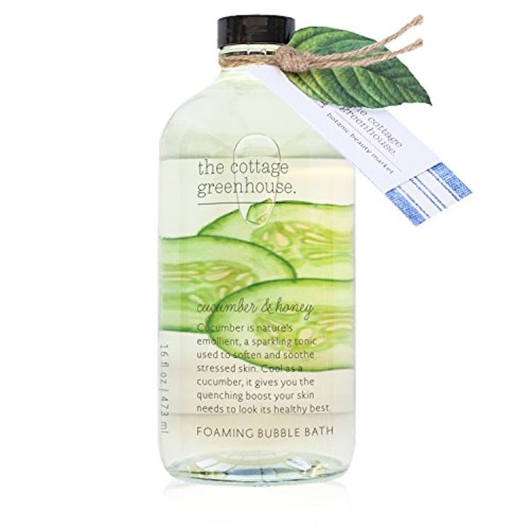 The Cottage Greenhouse Cucumber & Honey Foaming Bubble Bath