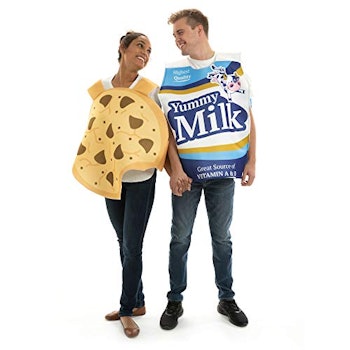 Milk and Cookies Pregnant Couple Halloween Costume