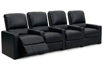 Seatcraft 12006 Leather Gel Reclining Theater Seating