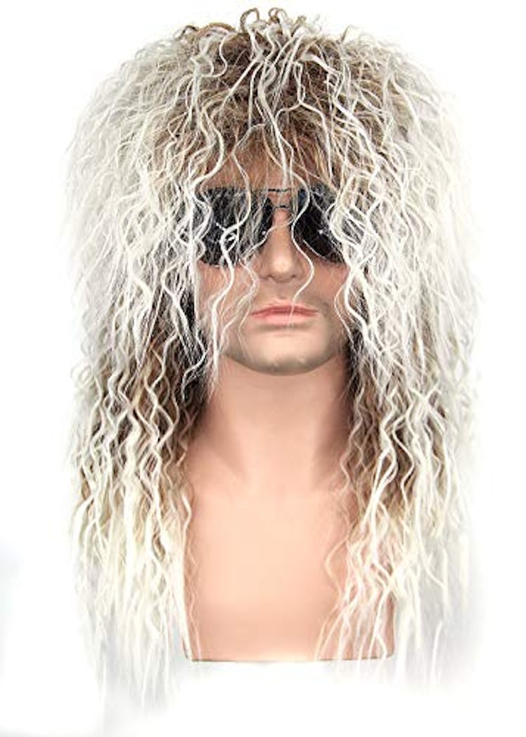 Men's Heavy Metal Wig