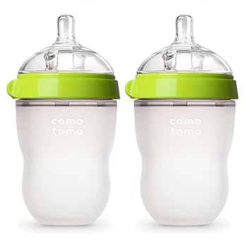 Silicone Baby Bottle by Comotomo