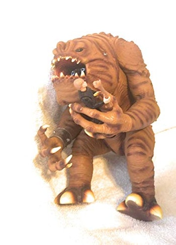 Star Wars Power of The Force Action Figure Playset - Rancor and Luke Skywalker