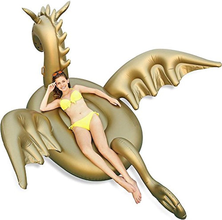 Golden Dragon Pool Float by Luxy Float