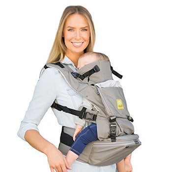 LÍLLÉbaby SeatMe Hip Seat Baby Carrier, Stone