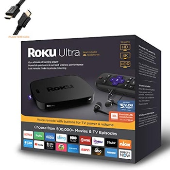 Roku Ultra Streaming Media Player 4K/HD/HDR Bundle